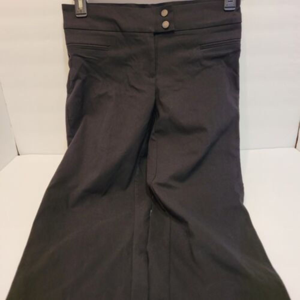 89th & Madison Dress Pants Womens 6 Black NEW Wide‎ Leg Comfort Waist Trousers
